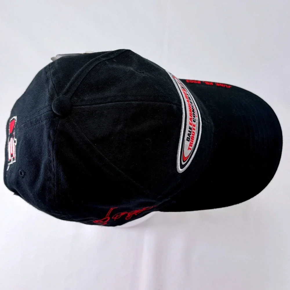 Chase Authentics Dale Earnhardt Tribute Concert Hat Black NASCAR 2003 Hat